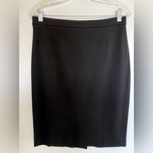 J. Crew 365 Stretch Black Pencil Skirt, Lined, Size 6